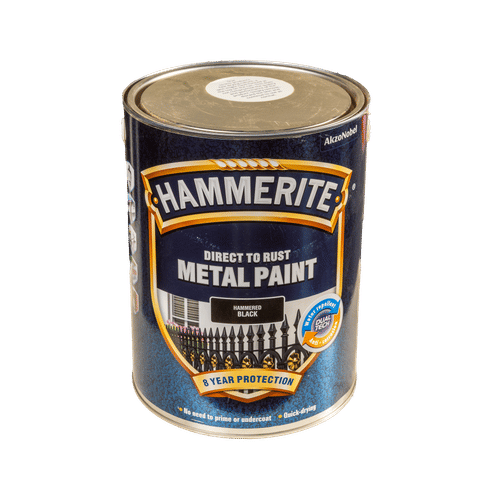 Dulux Hammerite Smooth Black 5lt Paint