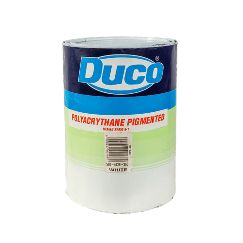 Dulux White Polyacrythane + 5lt Curing