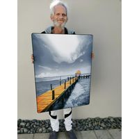 Wall Decor Livingroom Wall Art 3 Piece Home Decor Picture Frames - Large
