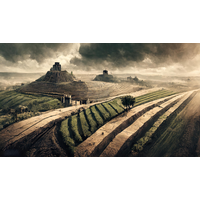 Rooted Art Agriculture- Home Decor Wall Art