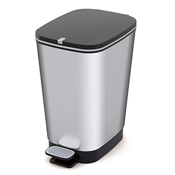 KIS Keter Chic Pedal Bin, 35 Litre Capacity, Medium